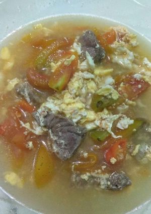 Foto resep Sop Tomat Tepar [ DEBM ] #BikinRamadanBerkesan