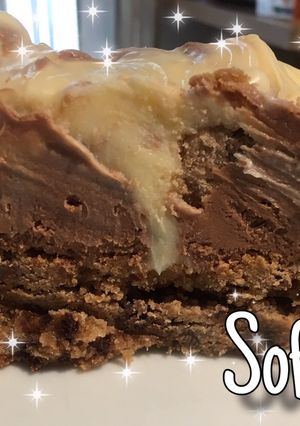 Φωτογραφία της συνταγής Marbled chocolate chip cookie dough loaf