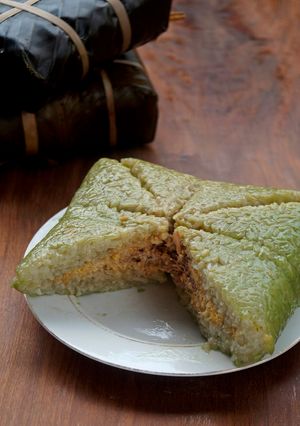 Hình của món Bánh chưng Tết.