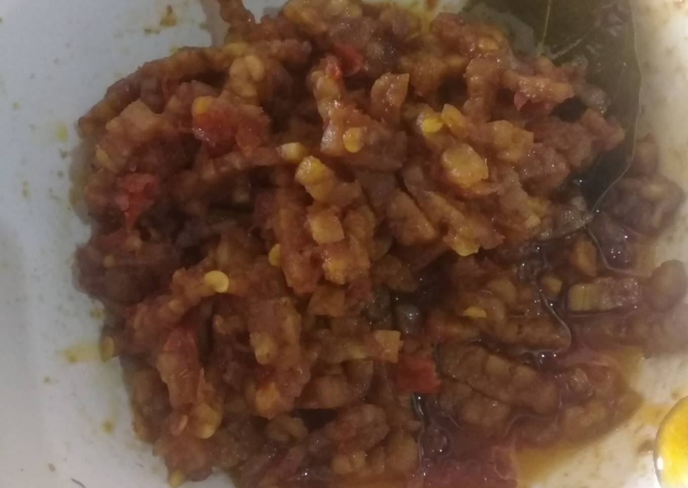 Orek tempe enak
