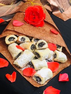 Omlós mákos rudacskák recept fotója