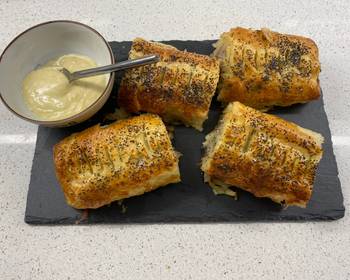 Easy Fast Cooking Pork sausage roll Delicious Perfect