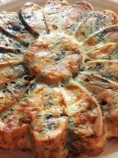 Foto di Sformato di cicoria, ricotta e pancetta affumicata