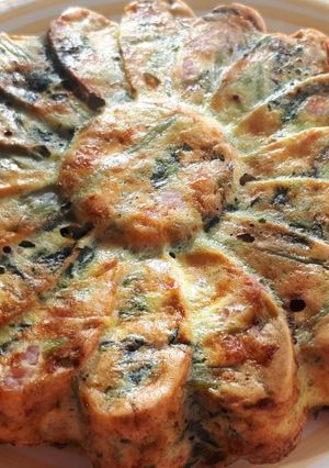 Foto di Sformato di cicoria, ricotta e pancetta affumicata