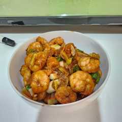 Udang Mentega Madu রেসিপির প্রধান ছবি