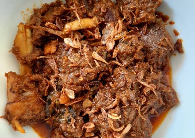 Resep Rendang Presto Gampang Bingit, Lezat Sekali