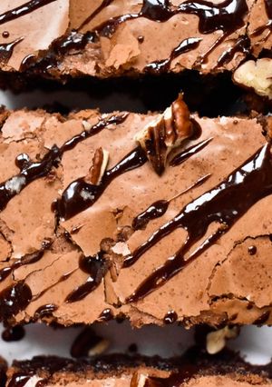 Une photo de Mes brownies aux noix de pécan