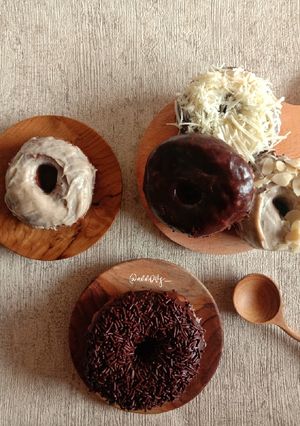 Foto resep Double choco donat