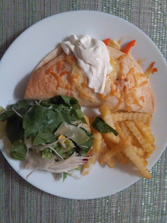 Csirkés quesadilla recept fotója