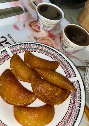 صورة لوصفة الذ قطايف منزليه وطعم ولا اروع