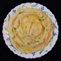 A picture of Mashed potato || ম্যাশড্ পটেটো.