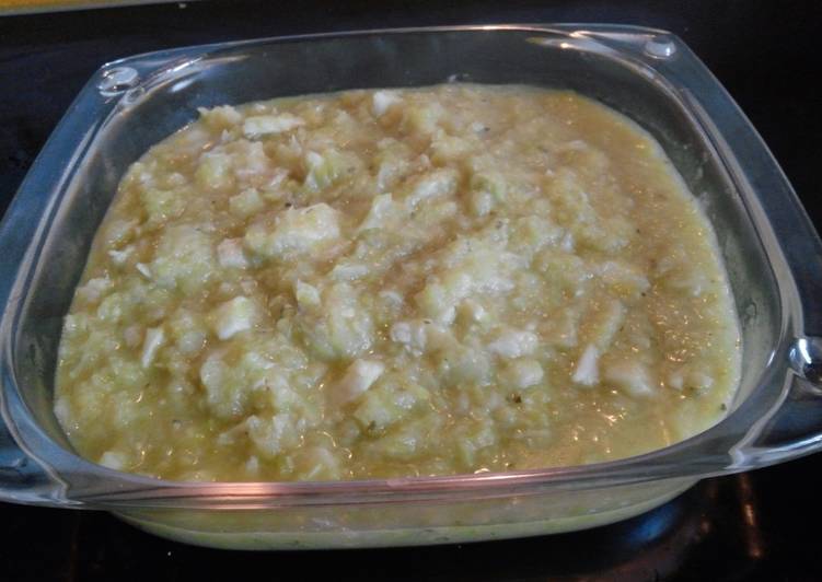 Migas de Bacalao con gambitas y calabacín (Thermomix)