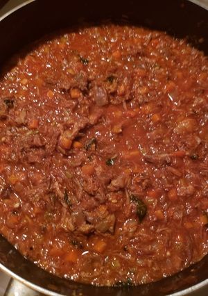 A picture of Oxtail Ragu.