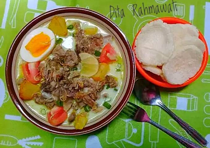 Soto Betawi Kuah Santan Susu