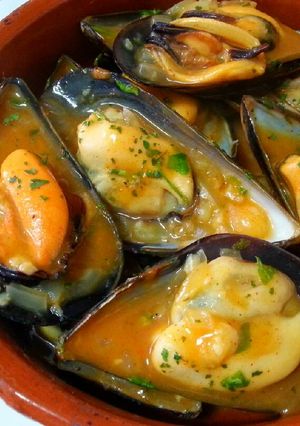 Una foto de Mejillones a la marinera