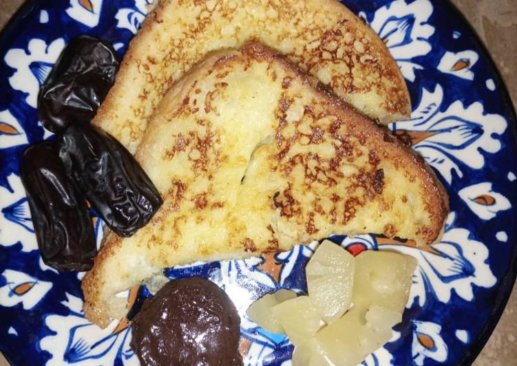 Recipe of Appetizing Healthy French Toast