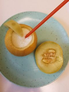 صورة لوصفة سموزي كنتالوب 🍈