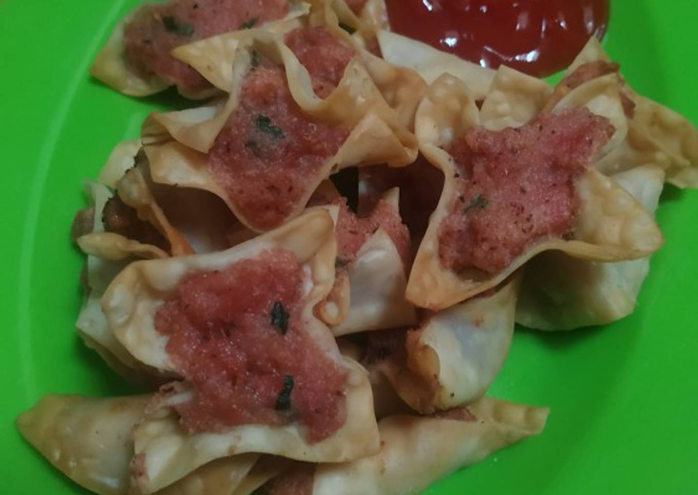 Batagor kornet ayam
