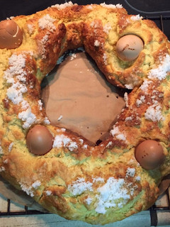 Una foto de Rosca de Pascua gallega
