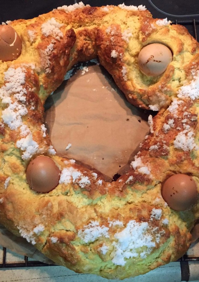 Una foto de Rosca de Pascua gallega