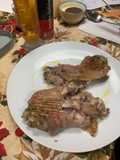 Manitas de cerdo a la parrilla