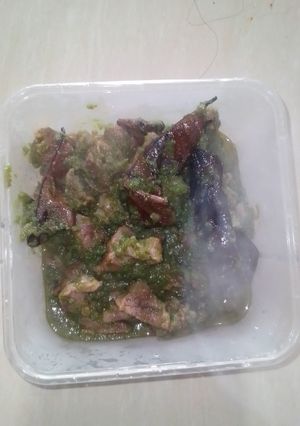 Foto resep Kambing cabe ijo