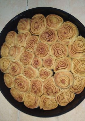 A picture of Cinnamon rolls #weeklyjikonichallenge.