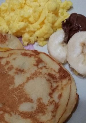 Foto resep Buttermilk banana pancake