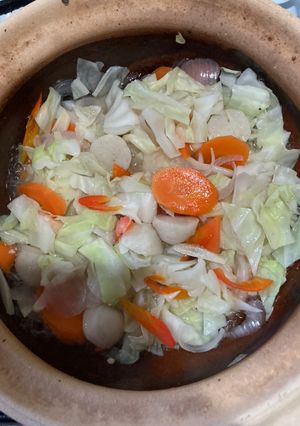 Gambar Sayur kubis masak air