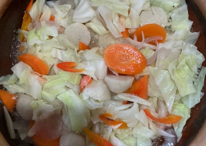 Resipi Sayur Kubis Masak Air Oleh Rohani Md Isa Cookpad