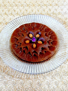 عکسی از دستور حلوای شیره خرما و انگور