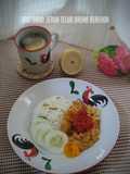 Nasi Daun Jeruk Telur Dadar Barendo