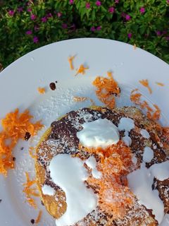 Una foto de Tortitas de zanahoria