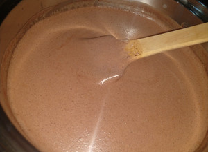 Una foto de Chocolate caliente receta antigua