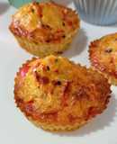 Muffins de choclo, cebolla y morrón. + 6 meses BLW -Ideal viandas