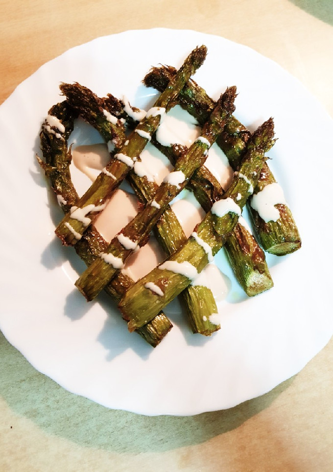 Una foto de Trigueros confitados con salsa rosa