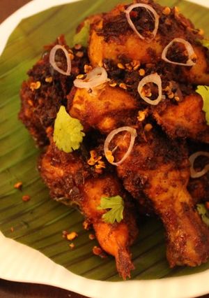 A picture of Chicken fry.