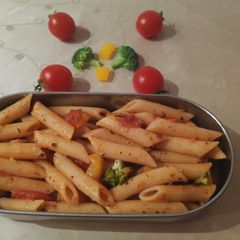 A picture of Veg Mayonnaise Pasta❤️.