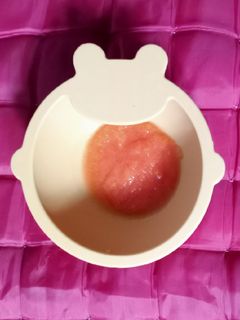 Foto resep Puree Pepaya (Snack MPASI 6+)