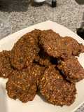 Galletas avena, cacao y plátano