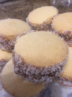 Una foto de Alfajores de maicena