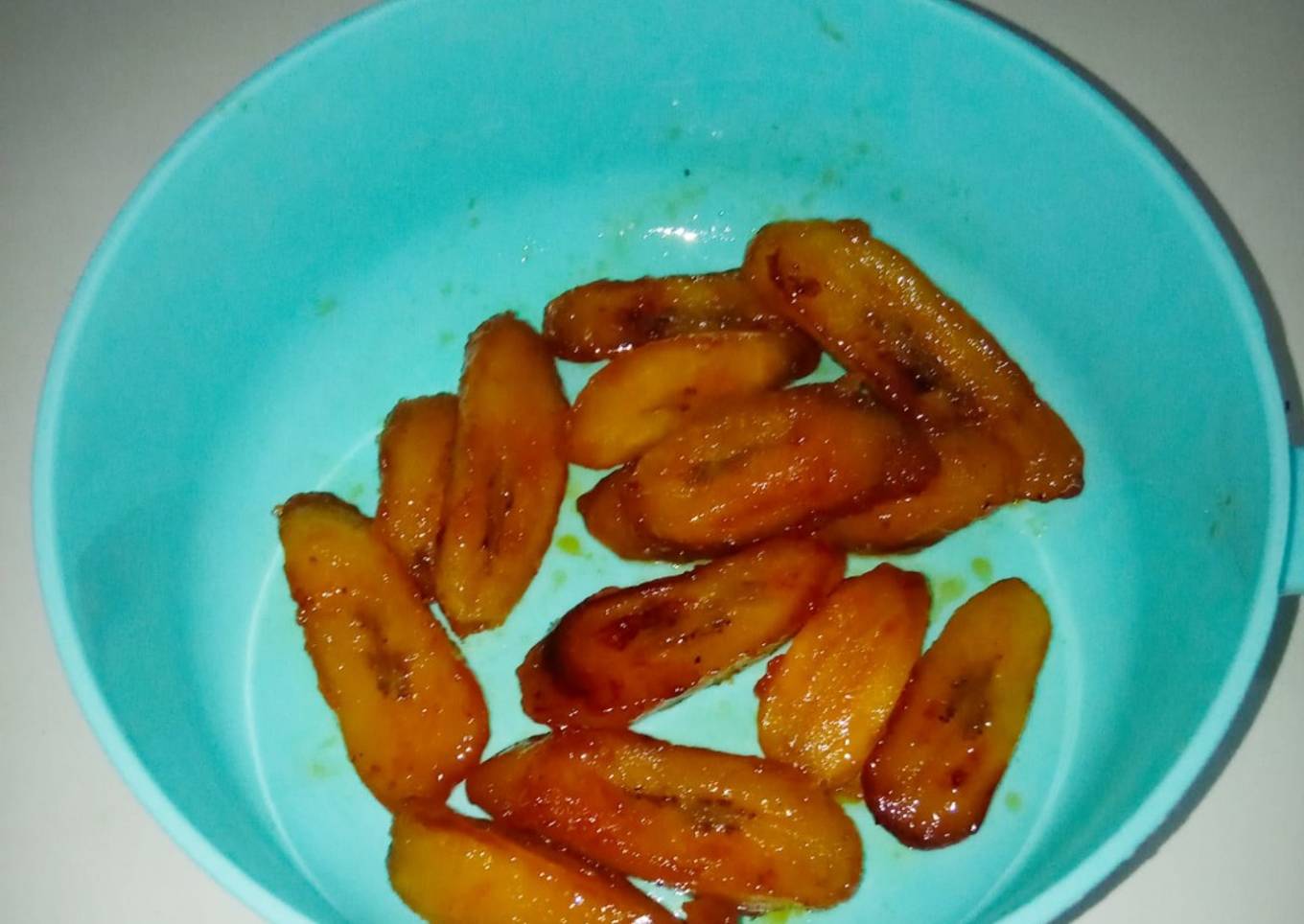 Pisang goreng karamel ala anak kos