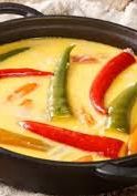 A picture of Ema Datshi (chili and cheese stew) (Bhutan).