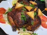 دجاج محمر مع صلصة الفطر