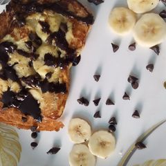 A picture of Banana 🍌 french toast.