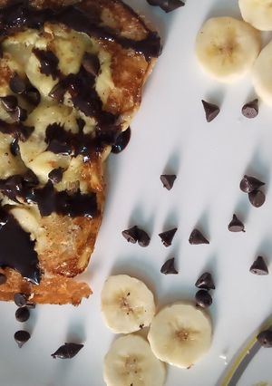 A picture of Banana 🍌 french toast.
