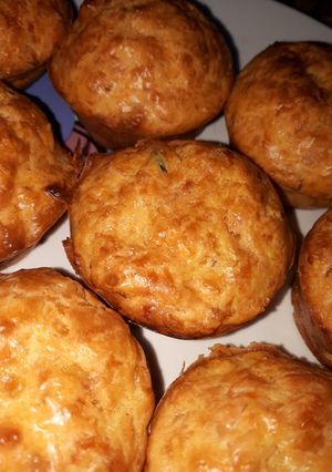 Una foto de Muffins de zanahorias
