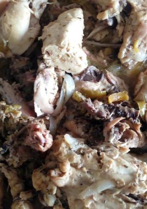 Una foto de Pollo al escabeche