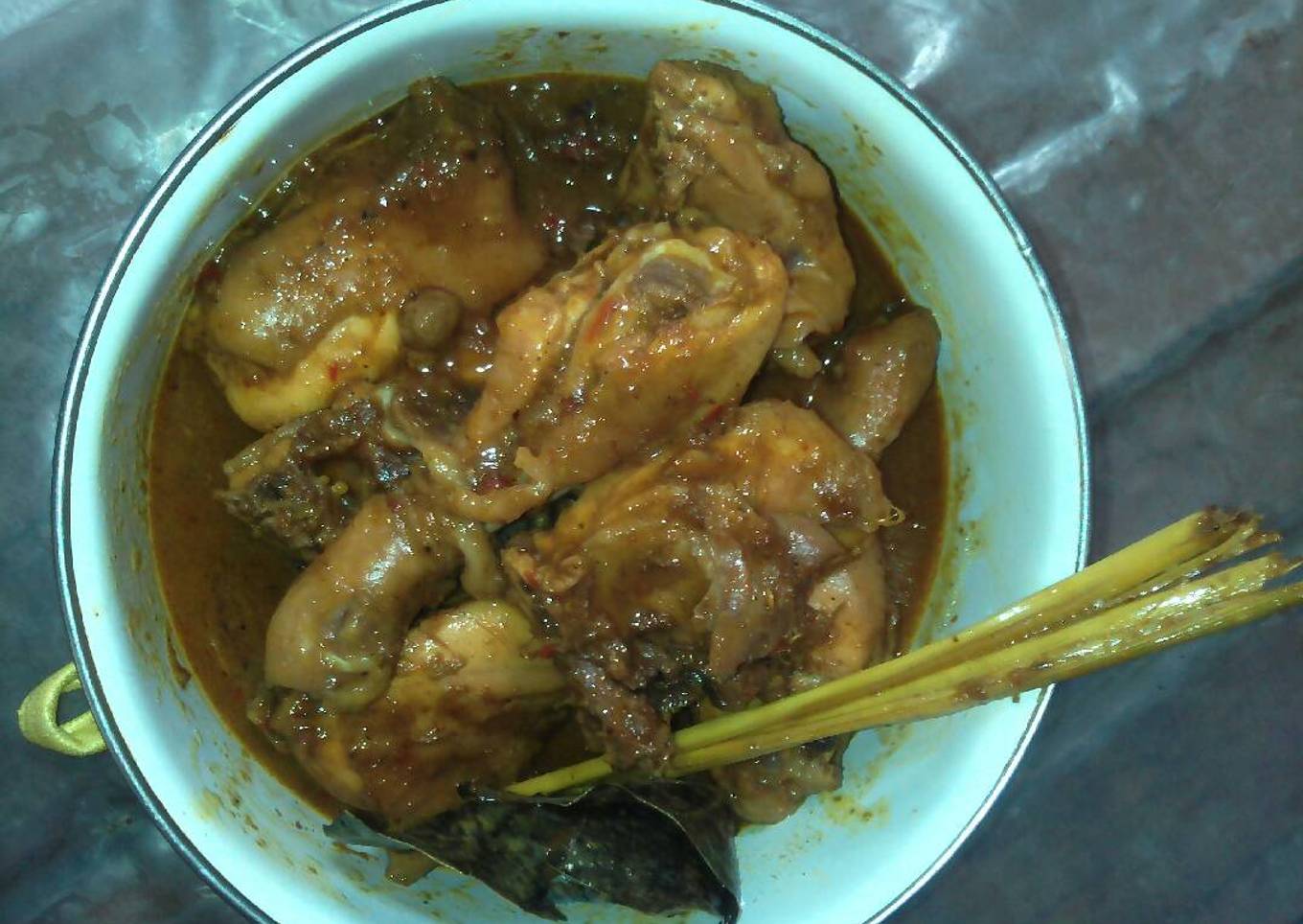 Rendang ayam praktis ala saya :))