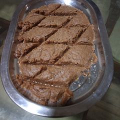 A picture of Chocolate barfi.